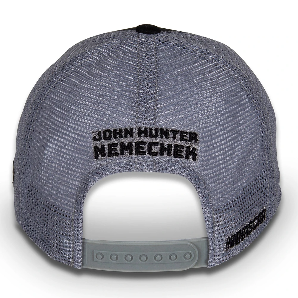 Men's LEGACY Motor Club Team Collection  Black John Hunter Nemechek  Team Sponsor Adjustable Hat