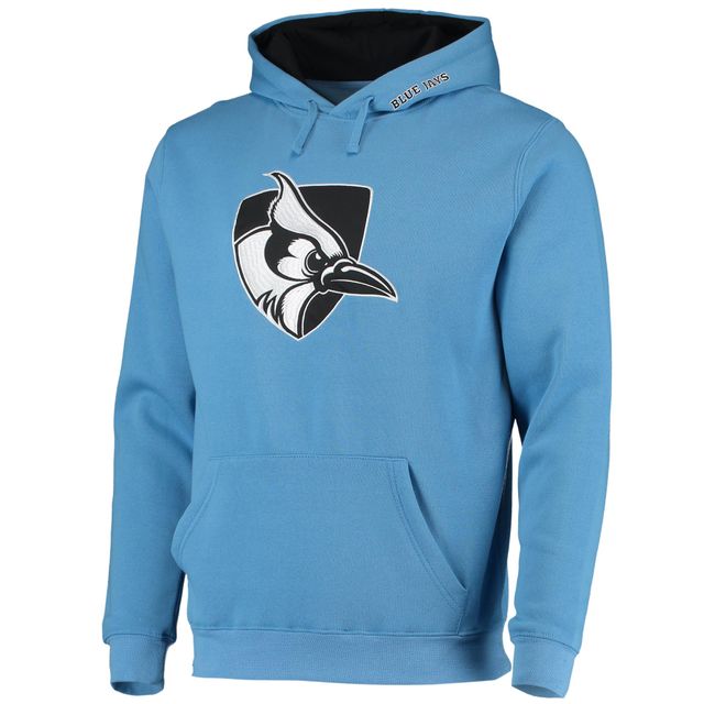 Colosseum Grey Johns Hopkins Blue Jays Arch and Logo Pull à capuche pour hommes