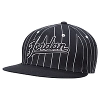 Unisex Jordan Brand Black Flight MVP Pro Snapback Hat