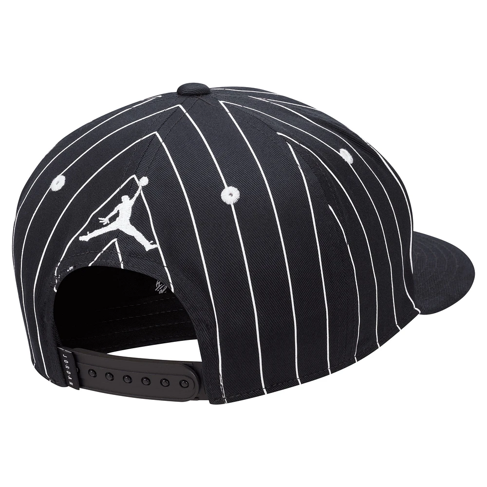 Unisex Jordan Brand Black Flight MVP Pro Snapback Hat
