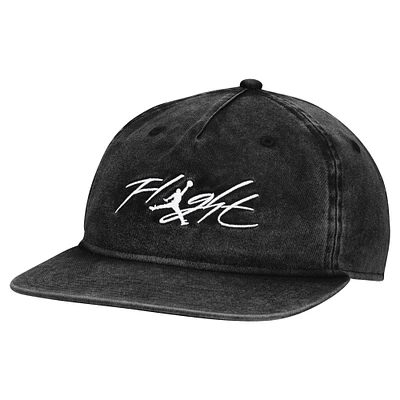 Unisex Jordan Brand Black Flight Pro Adjustable Hat