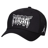 Unisex Jordan Brand Black Trucker Adjustable Hat