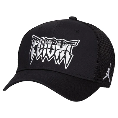 Unisex Jordan Brand Black Trucker Adjustable Hat
