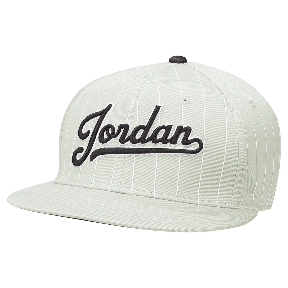 Unisex Jordan Brand Gray Flight MVP Pro Snapback Hat
