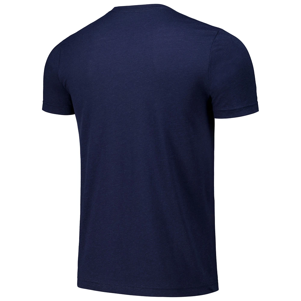 Men's Ahead Navy Jupiter Links Golf Club Instant Classic Tri-Blend T-Shirt
