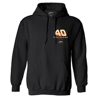 Men's JR Motorsports Official Team Apparel Black Justin Allgaier Traveller Whiskey Car Pullover Hoodie