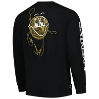 Men's adidas Black Juventus Culturewear Long Sleeve T-Shirt