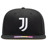 Men's Black Juventus Draft Night Fitted Hat