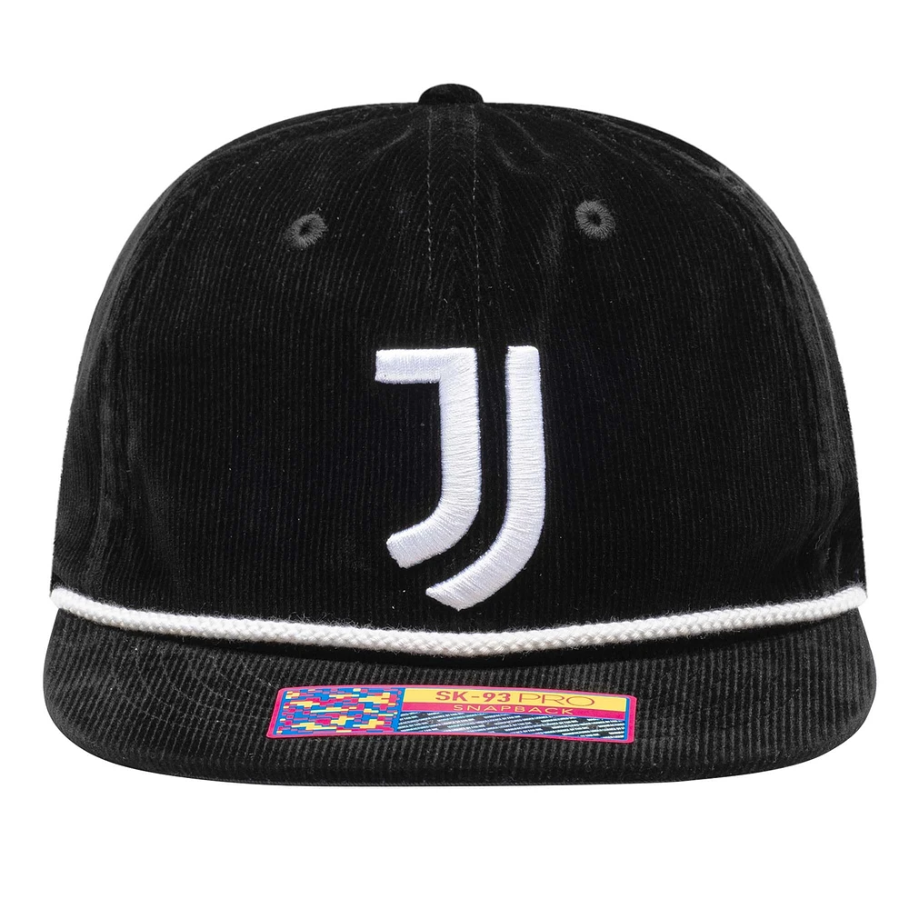 Casquette réglable homme Juventus Snow Beach noire