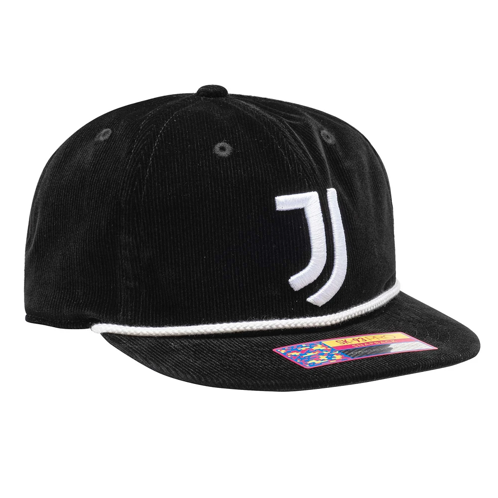 Casquette réglable homme Juventus Snow Beach noire