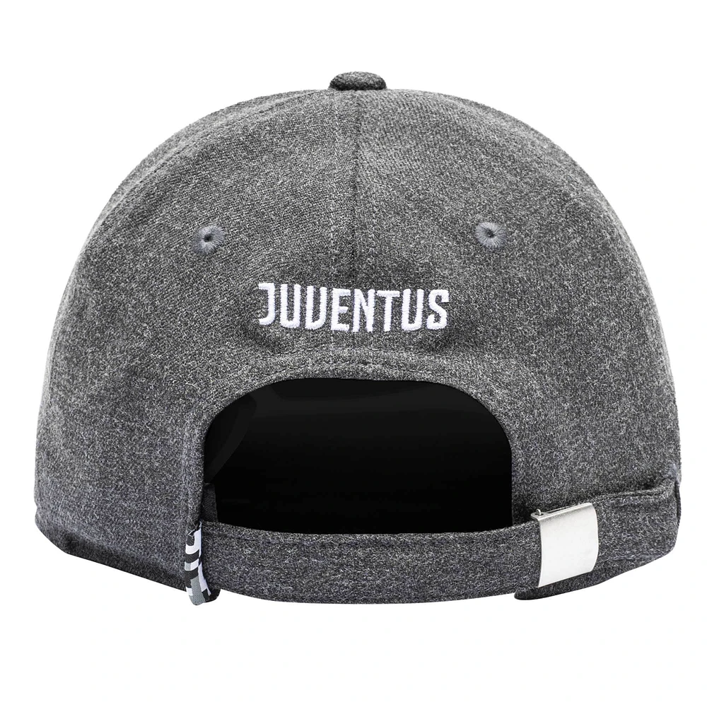 Men's Heather Black Juventus Berkeley Classic Adjustable Hat
