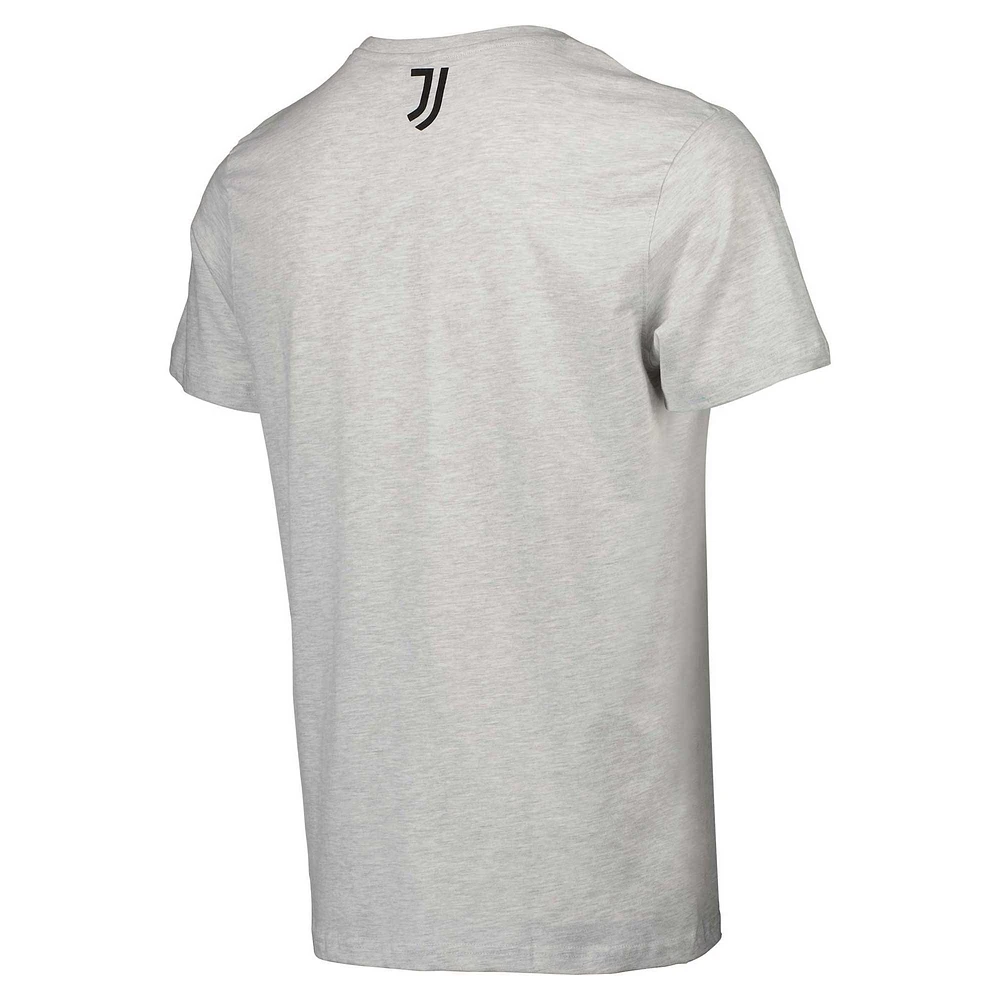 Men's Heather Gray Juventus Retro T-Shirt