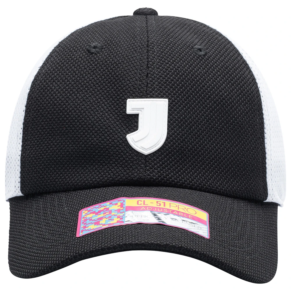 Casquette réglable unisexe noire Juventus Ace Classic