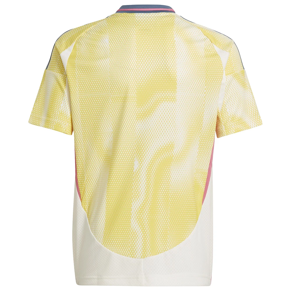Youth adidas Yellow Juventus 2024/25 Away Replica Jersey