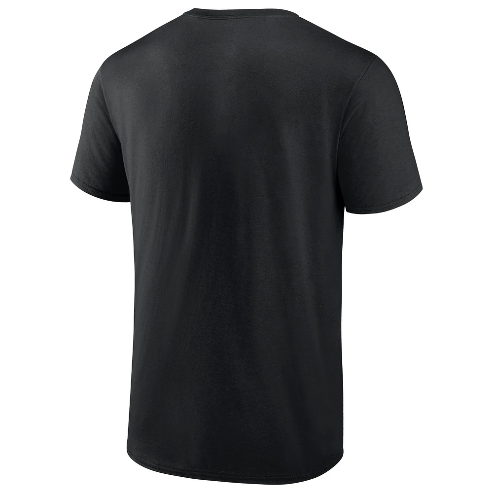 T-shirt fanatiques noir Kane Brown x Colorado Rockies pour hommes