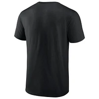 T-shirt fanatiques noir Kane Brown x Colorado Rockies pour hommes