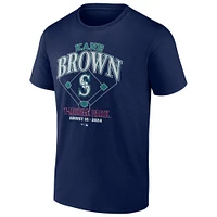 Men's Fanatics Navy Kane Brown x Seattle Mariners T-Shirt