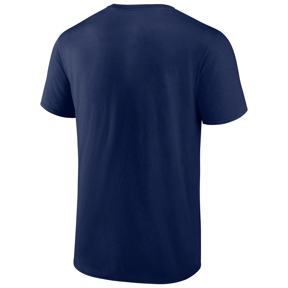 T-shirt fanatiques bleu marine Kane Brown x Texas Rangers pour hommes