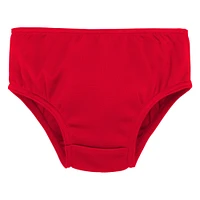 Girls Toddler Red Kansas City Chiefs Spirit Cheer Two-Piece Cheerleader Set with Bloomers