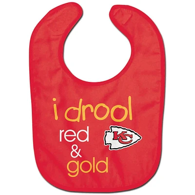 Bavoir WinCraft Kansas City Chiefs Drool All-Pro pour bébé