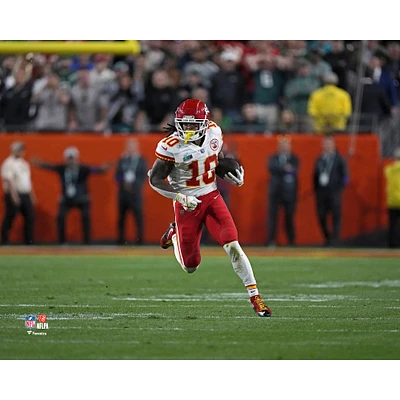 Isiah Pacheco Kansas City Chiefs Unsigned Super Bowl LVII Champions Running Down Field Photograph