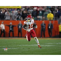 Isiah Pacheco Kansas City Chiefs Unsigned Super Bowl LVII Champions Running Down Field Photograph