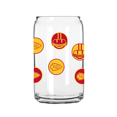 Chefs de Kansas City 16 oz. Smiley peut verre