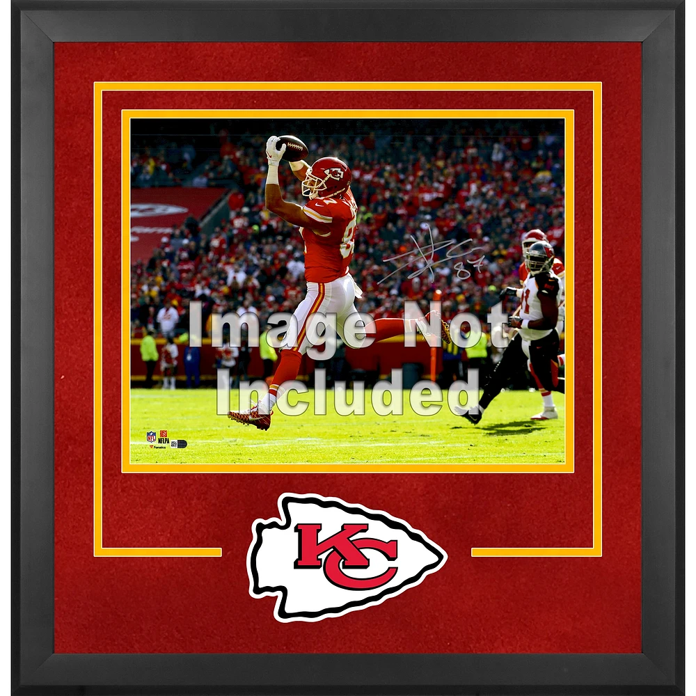 Cadre photo horizontal Deluxe 16'' x 20'' des Kansas City Chiefs avec logo de l'équipe