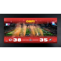 Kansas City Chiefs Framed 6" x 12" Super Bowl LVII Champions Panoramic Photograph