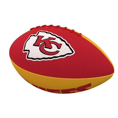 Ballon de football junior avec logo Pinwheel des Chiefs de Kansas City