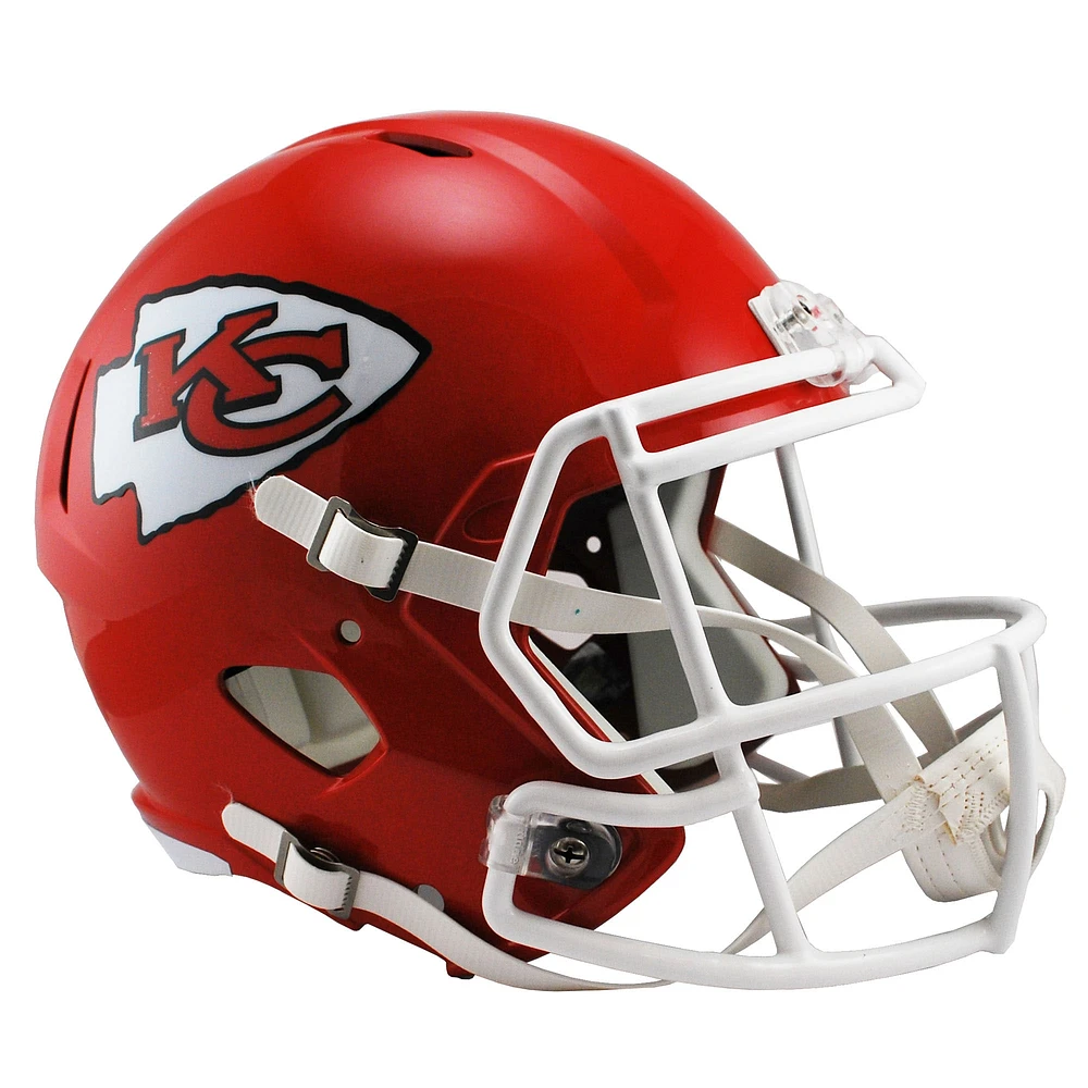 Kansas City Chiefs Revolution Speed Display Réplique de casque de football pleine grandeur