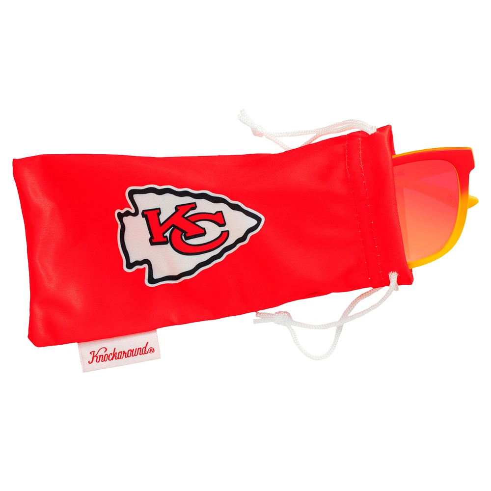 Lunettes de soleil de sport haut de gamme Knockaround Kansas City Chiefs