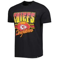 Men's '47 Black Kansas City Chiefs Regional Super Rival T-Shirt