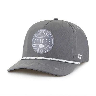 Casquette ajustable grise « 47 » pour homme des Kansas City Chiefs Suburbia Hitch