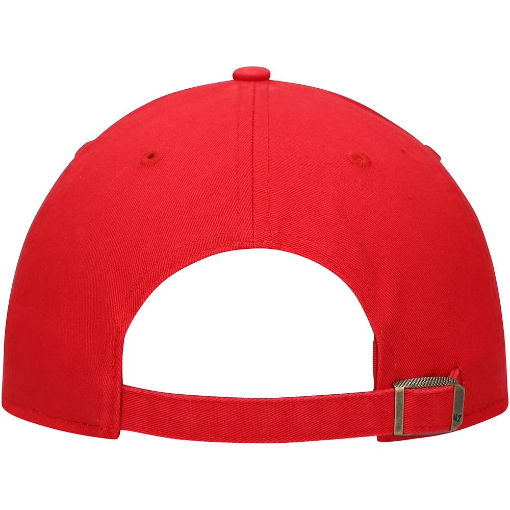 Men's '47 Red Kansas City Chiefs Legend MVP Adjustable Hat
