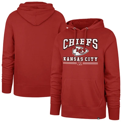 Sweat à capuche rouge '47 Kansas City Chiefs Packed House Headline pour homme