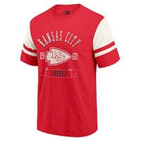 Men's Darius Rucker Collection by Fanatics  Red Kansas City Chiefs Football T-Shirt