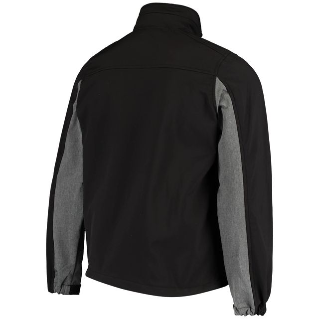 Veste Dunbrooke Black Kansas City Chiefs Circle Zephyr Softshell Full-Zip pour homme