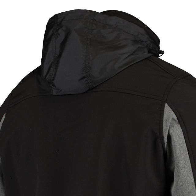 Veste Dunbrooke Black Kansas City Chiefs Circle Zephyr Softshell Full-Zip pour homme