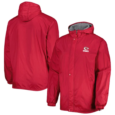 Veste à fermeture éclair intégrale Dunbrooke Red Kansas City Chiefs Big & Tall Legacy Stadium pour homme