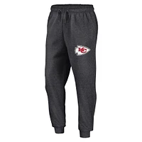 Men's Fanatics  Heather Charcoal Kansas City Chiefs Boost Fleece Joggers