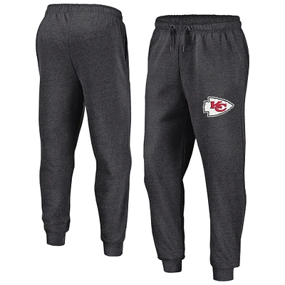 Men's Fanatics  Heather Charcoal Kansas City Chiefs Boost Fleece Joggers