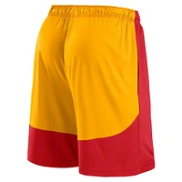 Men's Fanatics Red/Gold Kansas City Chiefs Big & Tall Launch Shorts