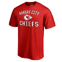 Men's Fanatics Red Kansas City Chiefs Victory Arch T-Shirt