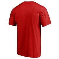 Men's Fanatics Red Kansas City Chiefs Victory Arch T-Shirt