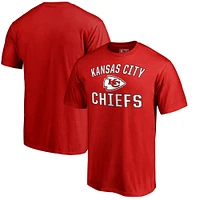 Men's Fanatics Red Kansas City Chiefs Victory Arch T-Shirt