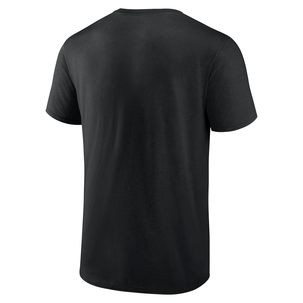 T-shirt graphique pour homme Fanatics Travis Kelce Black Kansas City Chiefs Notorious Player