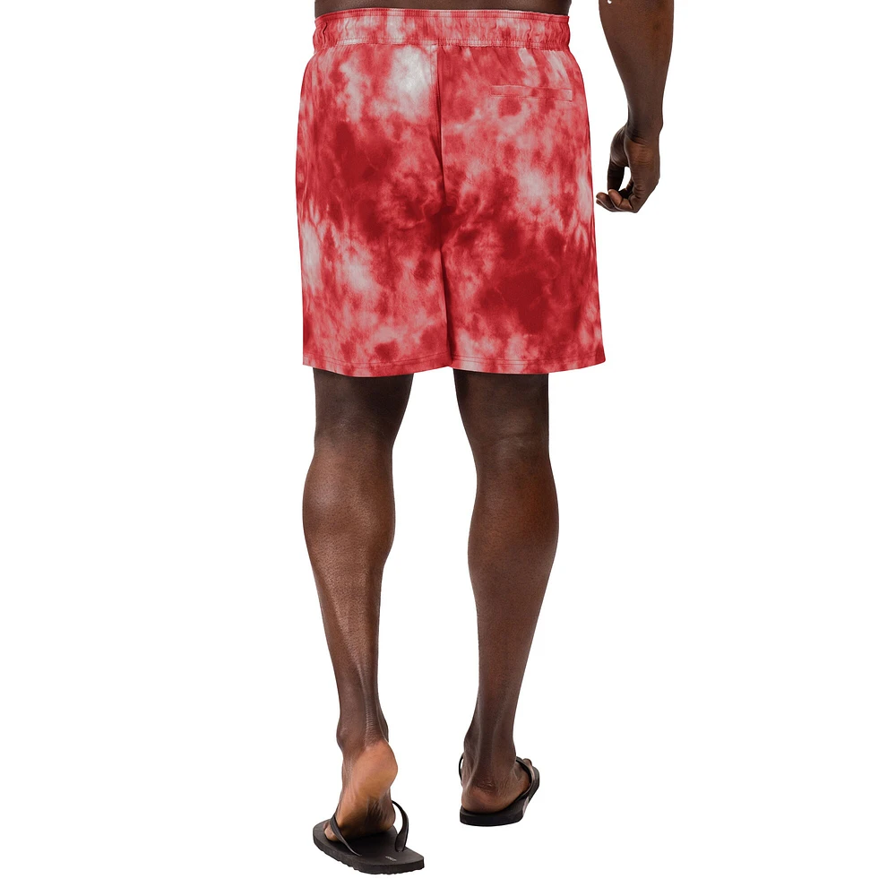 Men's G-III Sports by Carl Banks  Red Kansas City Chiefs Change Up Volley Swim Trunks