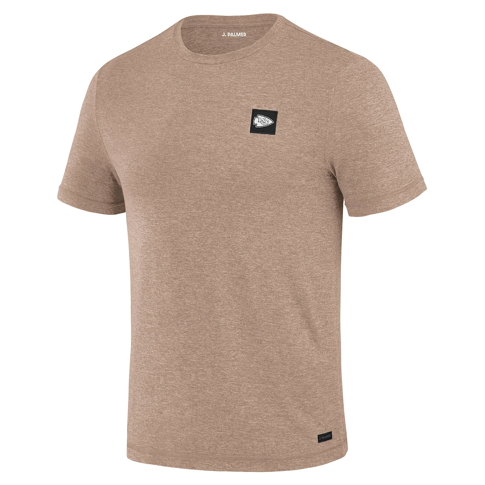 Men's J. Palmer Tan Kansas City Chiefs Four Down T-Shirt