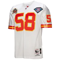 Men's Mitchell & Ness Derrick Thomas White Kansas City Chiefs 1994 Authentic Throwback Retired Player Jersey